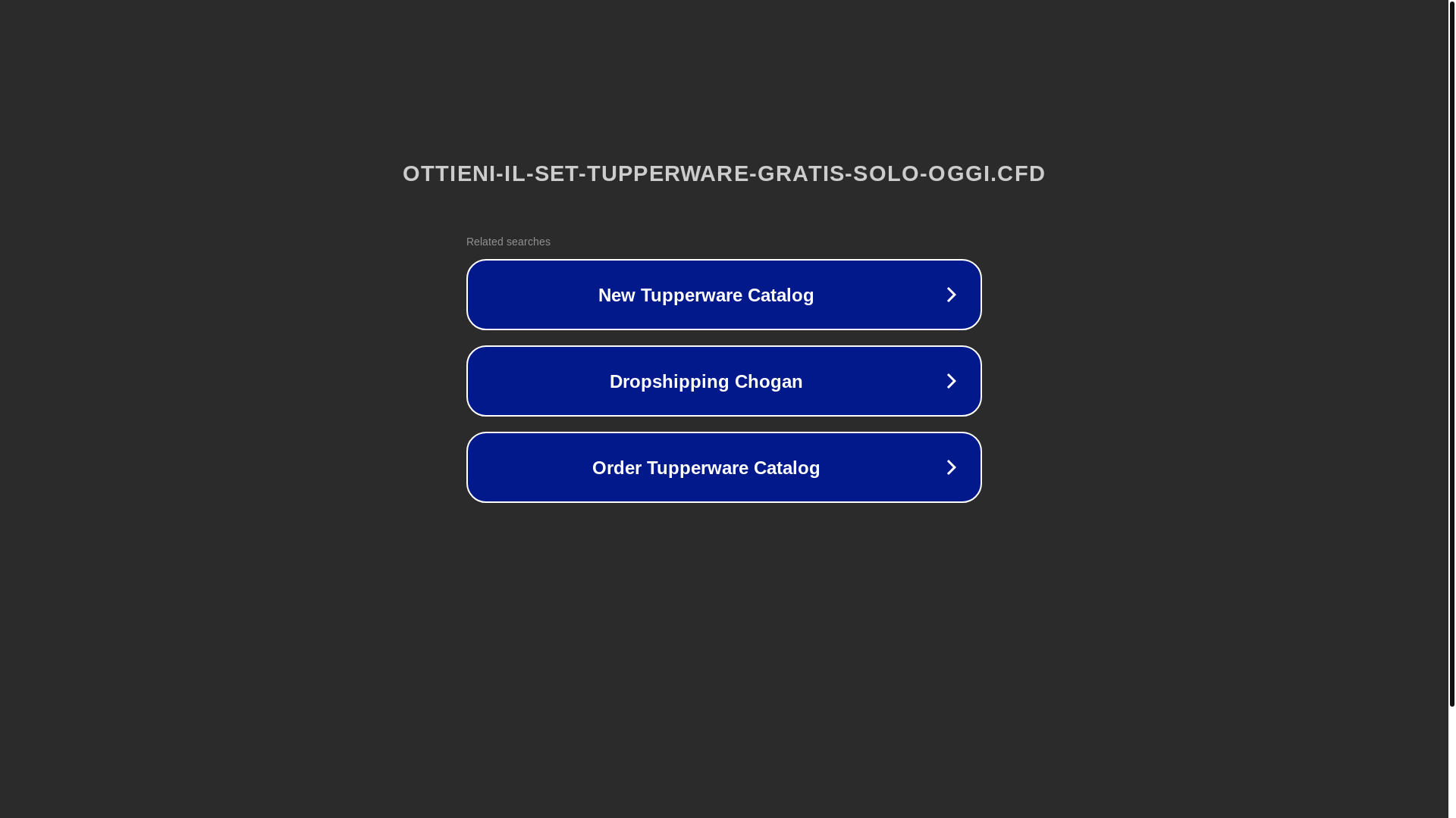 website screenshot of https://ottieni-il-set-tupperware-gratis-solo-oggi.cfd/