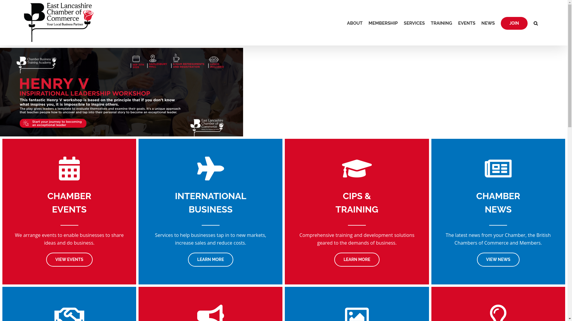 website screenshot of https://talktothechamber.co.uk/