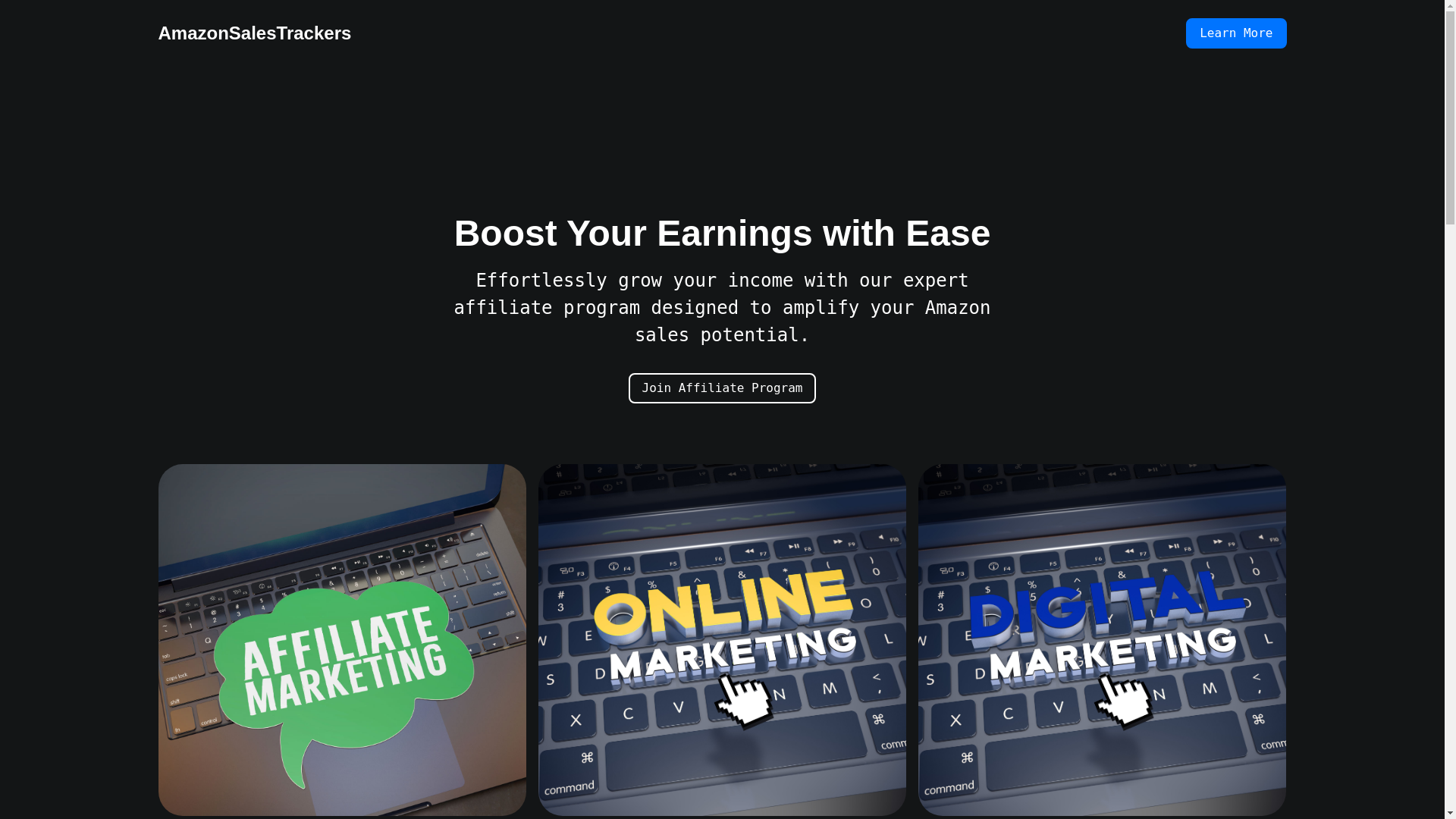 website screenshot of https://amazondealstrackers.com/
