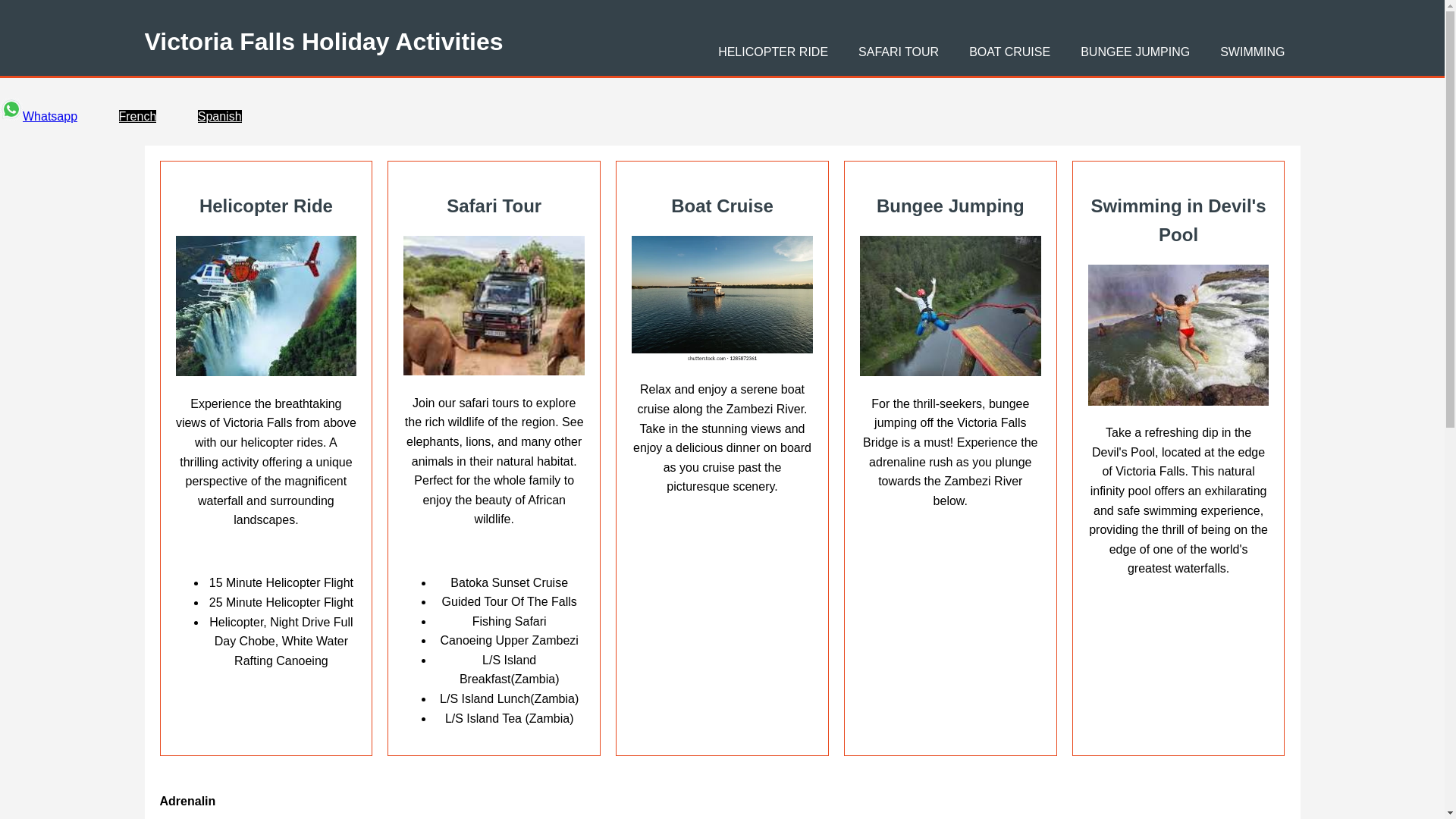 website screenshot of https://tribalclan-safaritour.site/