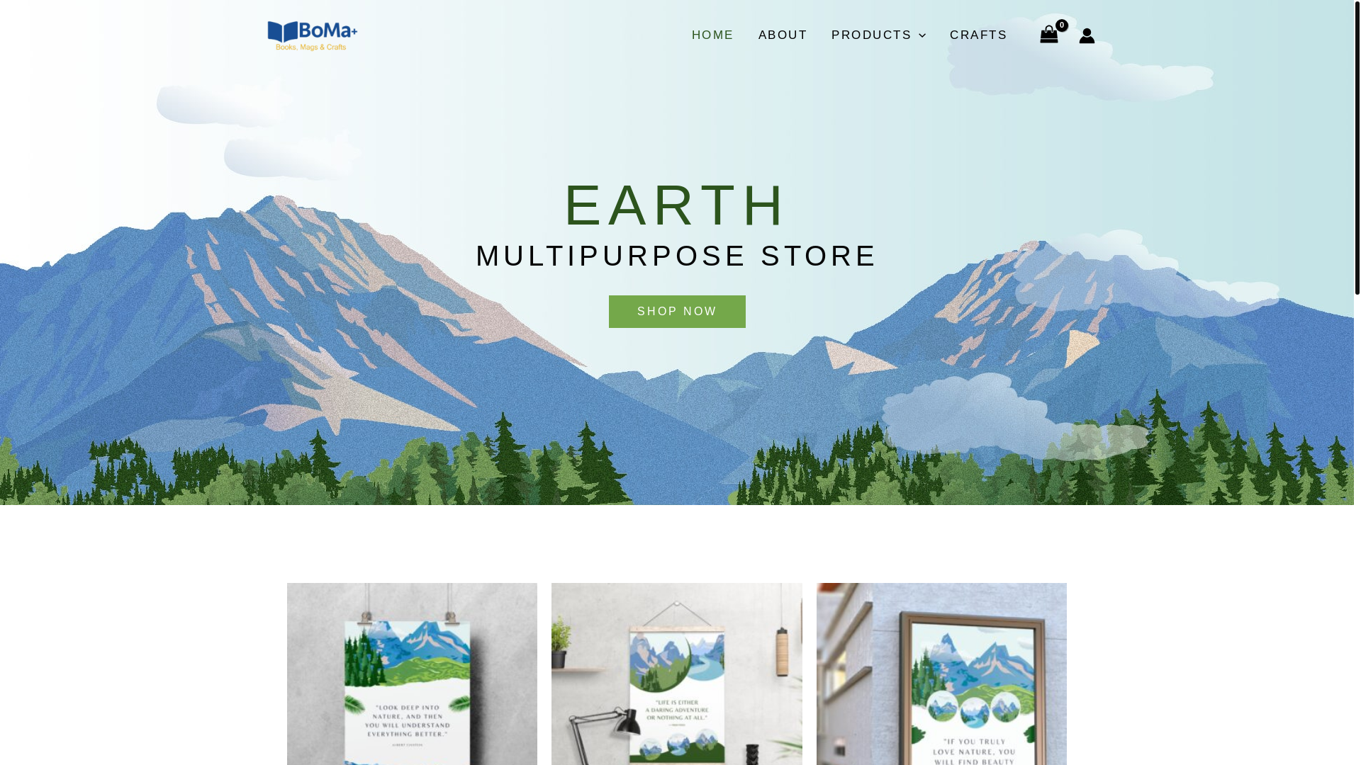 website screenshot of https://bomaplus.com/