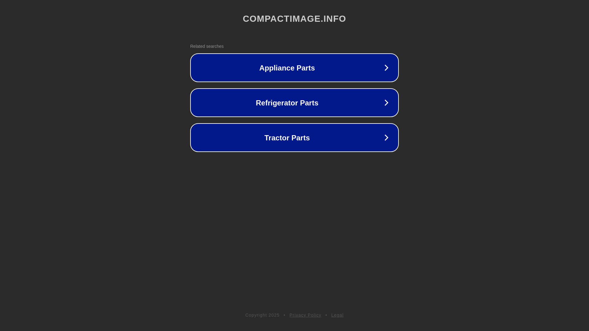 website screenshot of https://compactimage.info/
