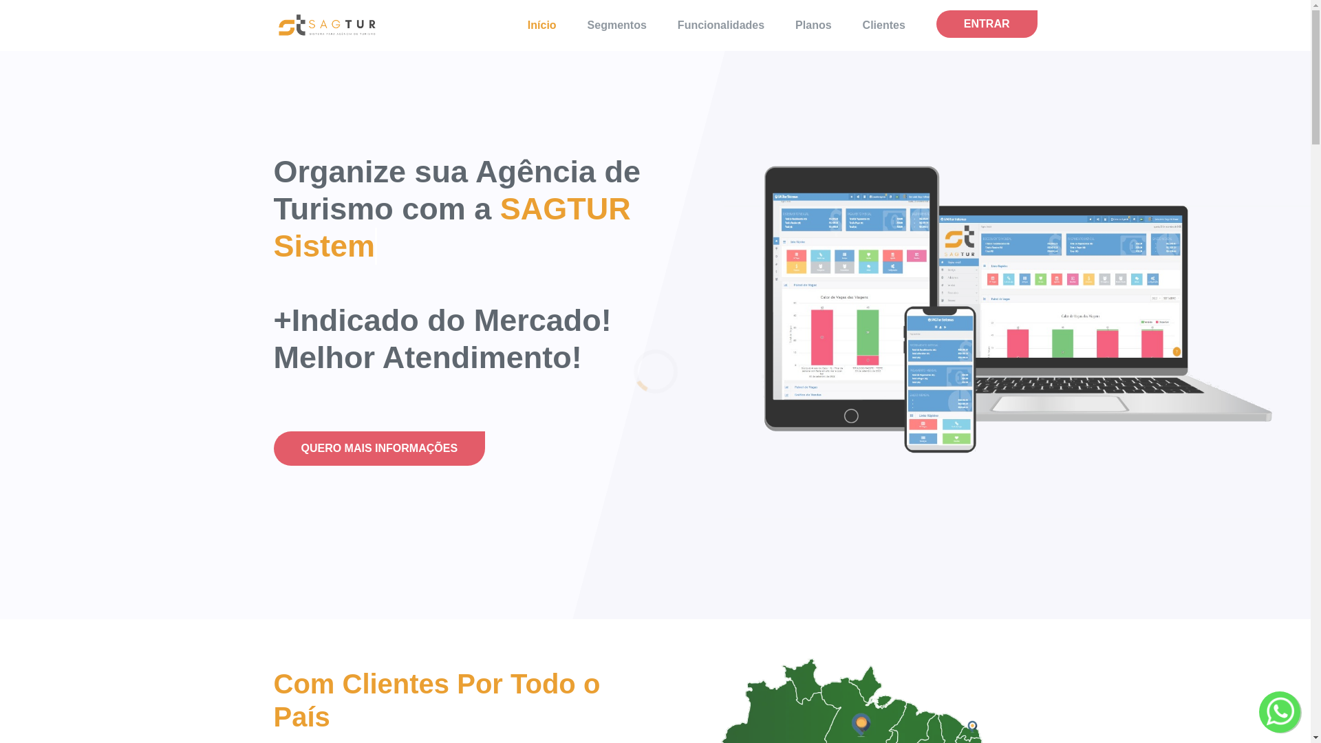 website screenshot of https://florianoturismo.com.br/