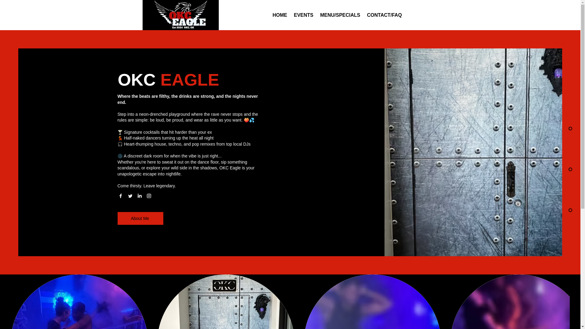 website screenshot of https://okceagle.com/