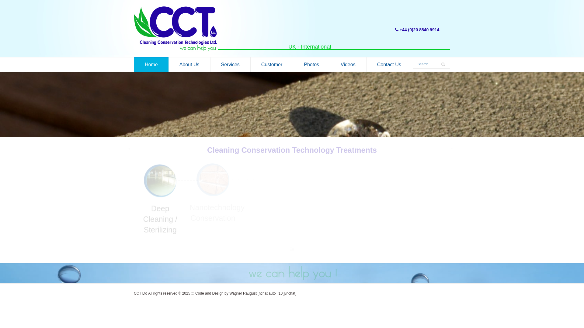 website screenshot of https://newcctcompany.org/