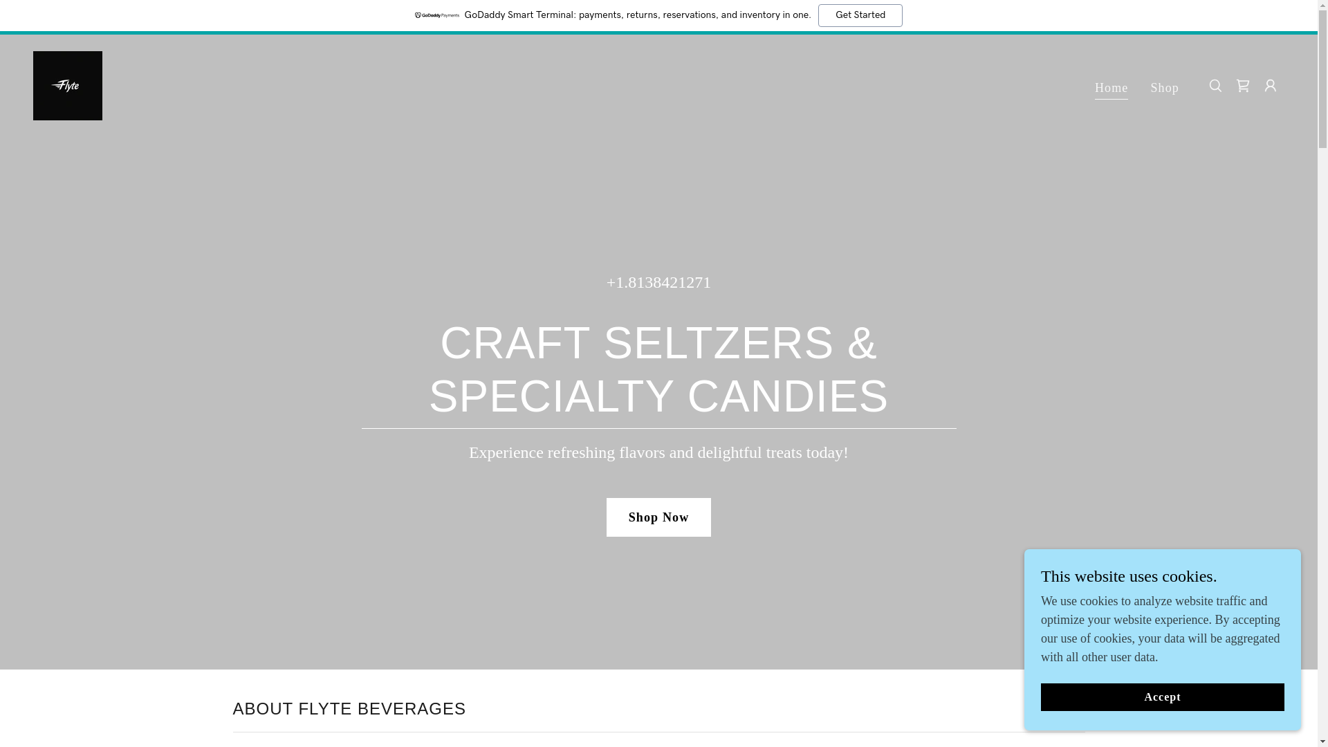 website screenshot of https://flytefeelsgood.com/