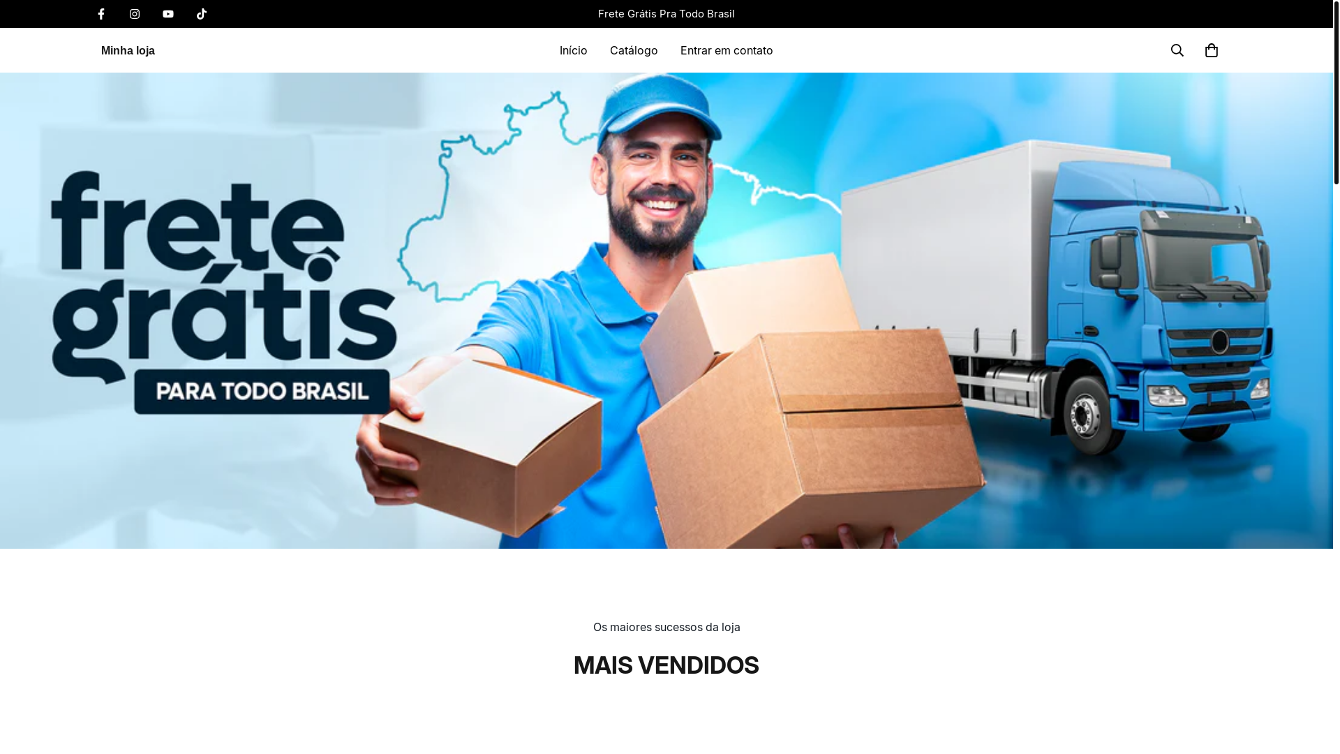 website screenshot of https://campraaqui.com.br/