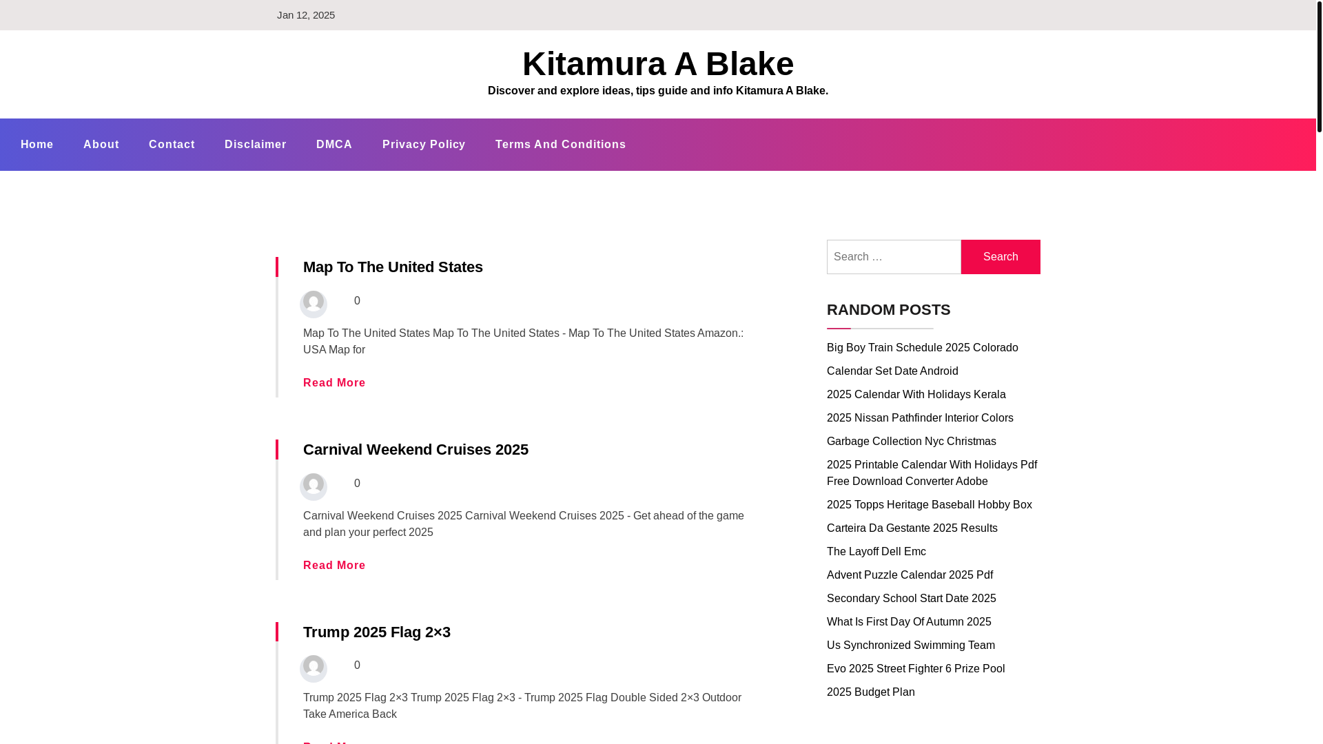 website screenshot of https://kitamuraablake.pages.dev/