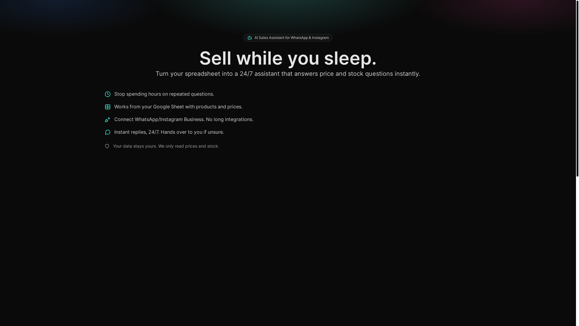 website screenshot of https://chatgrid.tech/