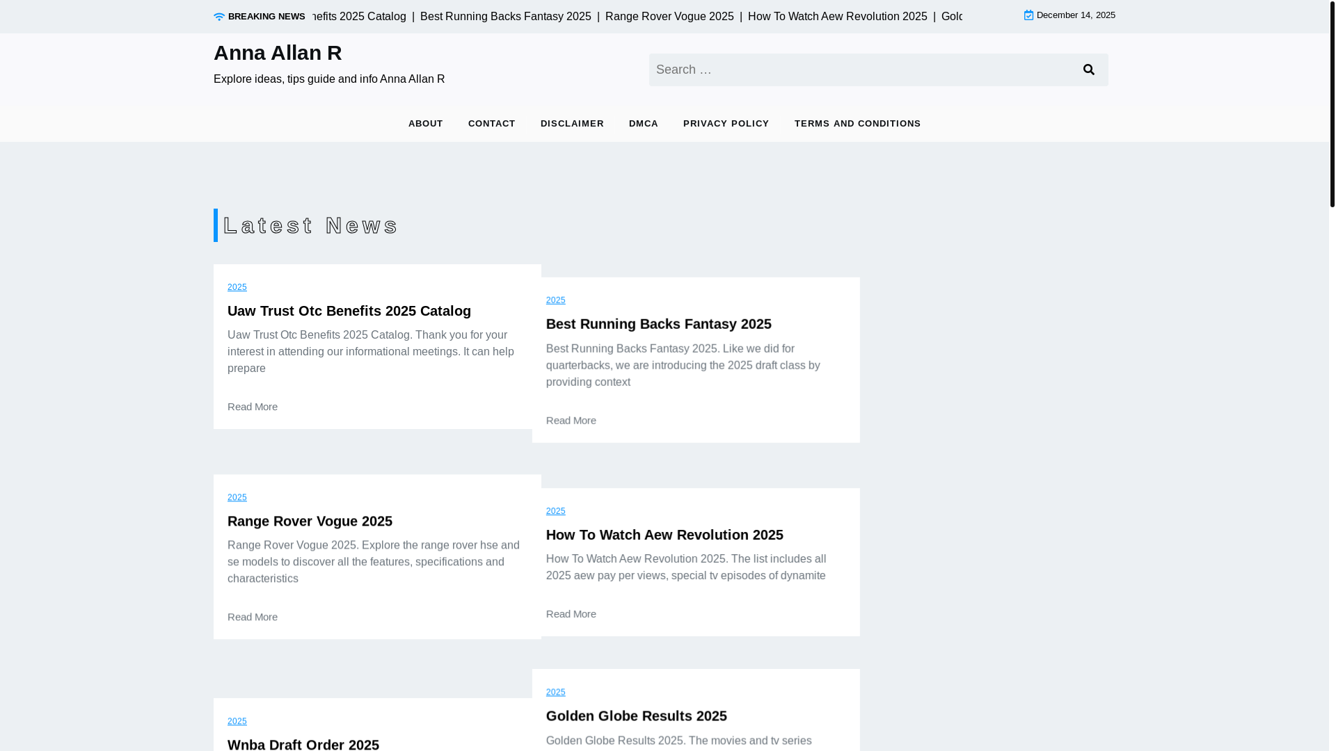 website screenshot of https://annaallanr.pages.dev/