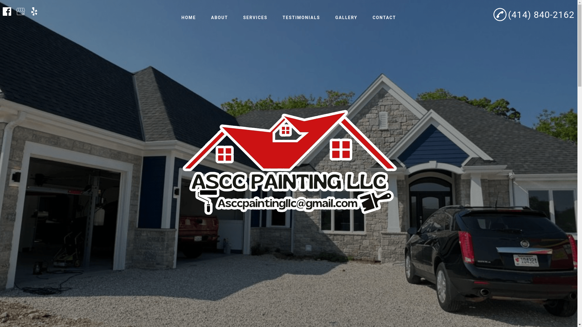 website screenshot of https://asccpainting.com/