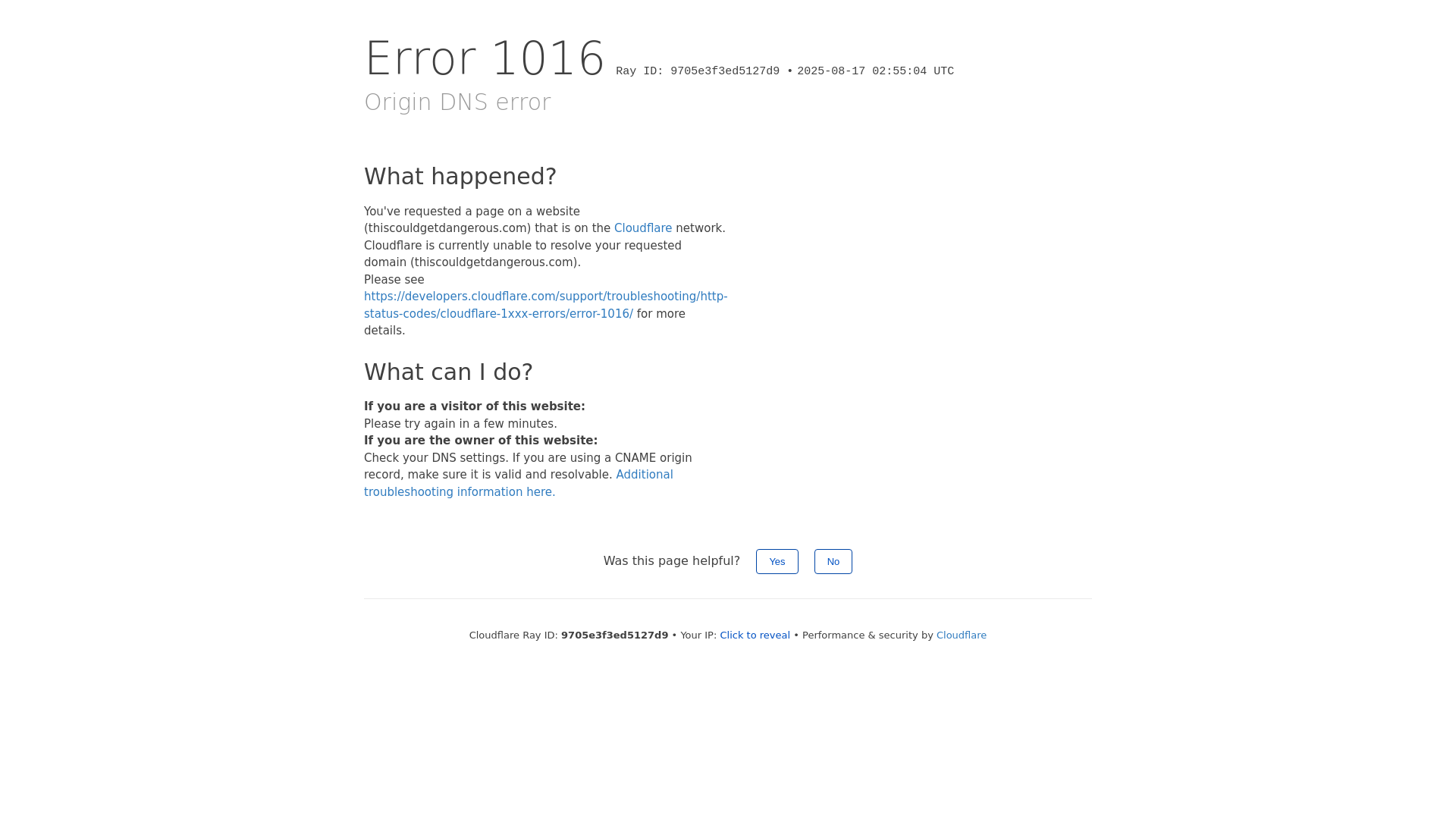 website screenshot of https://thiscouldgetdangerous.com/