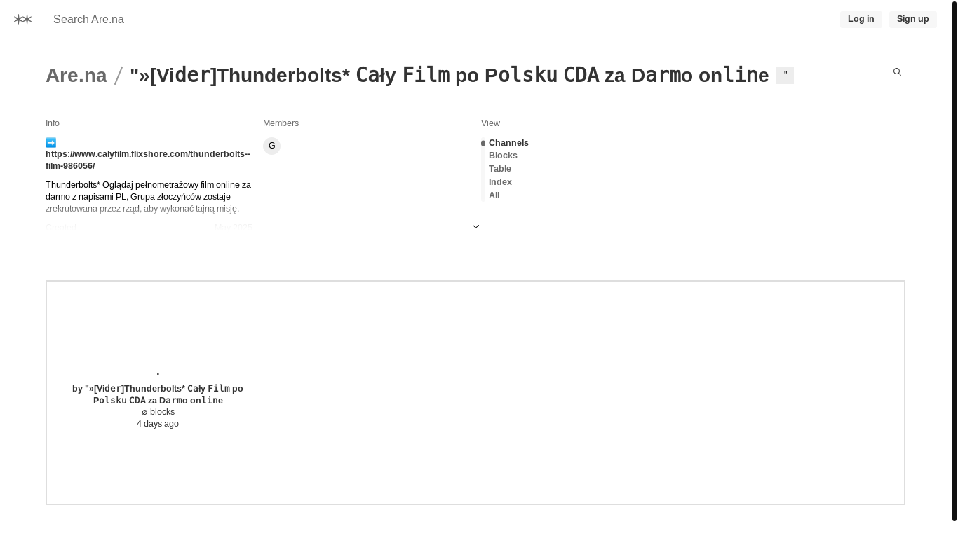 website screenshot of https://www.are.na/vi-thunderbolts-ly-po-p-za-d-o-on-e/channels