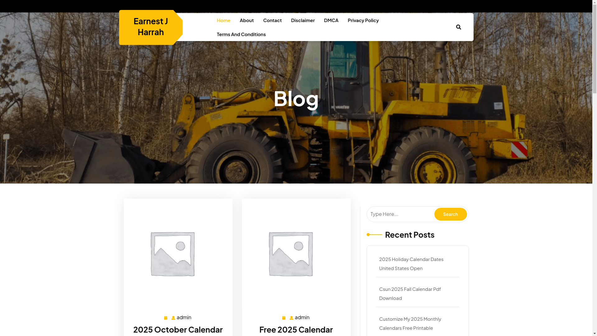website screenshot of https://earnestjharrahb.pages.dev/