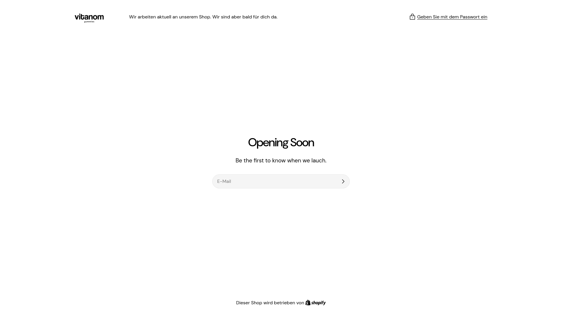 website screenshot of https://vitanom.de/