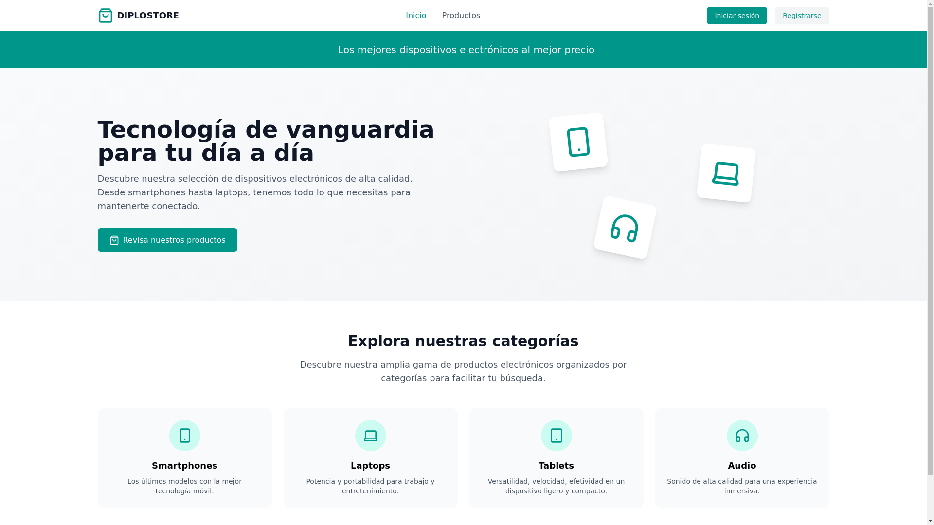 website screenshot of https://diplostore-uba.pages.dev/