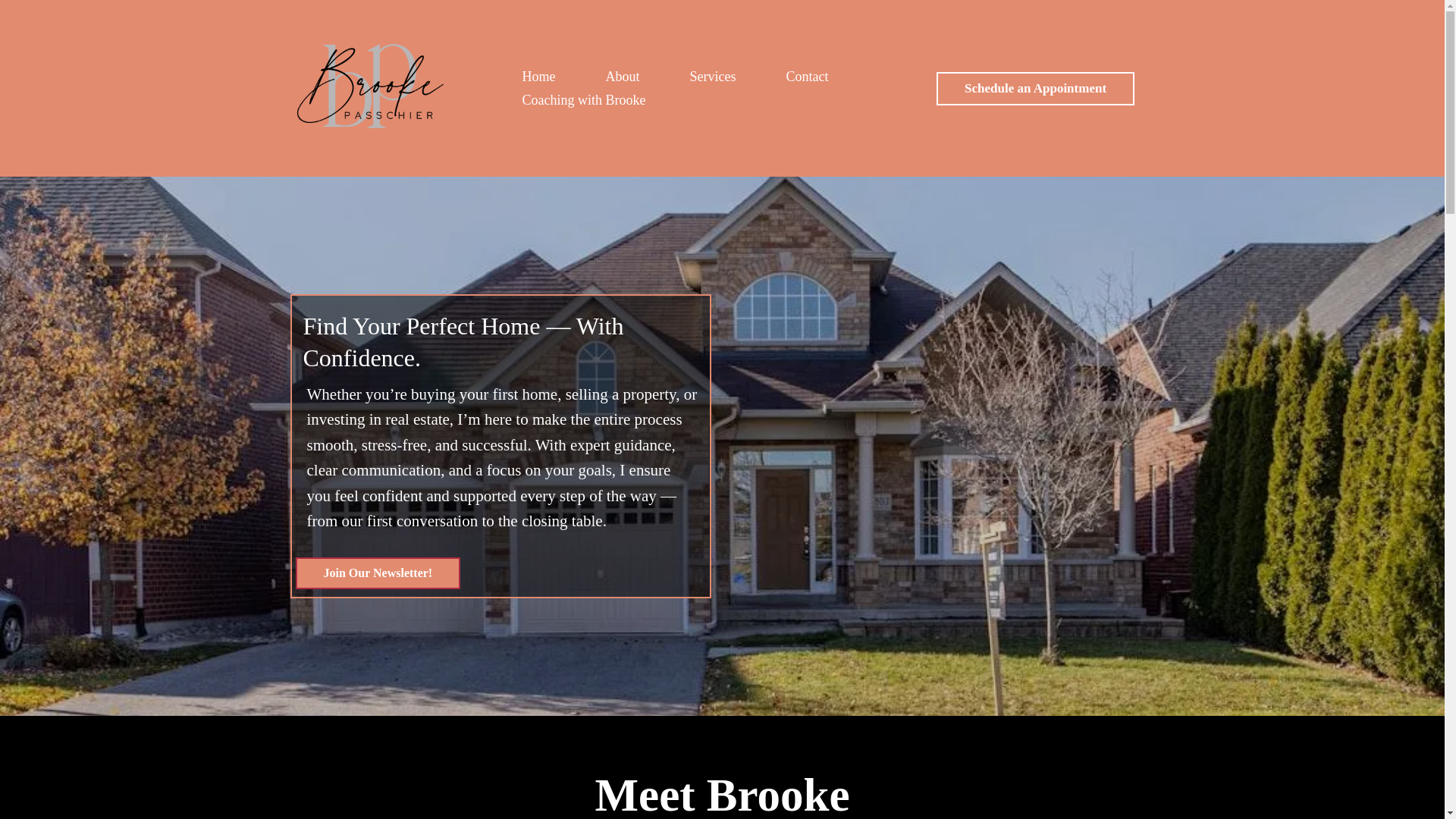 website screenshot of https://passchierproperties.com/