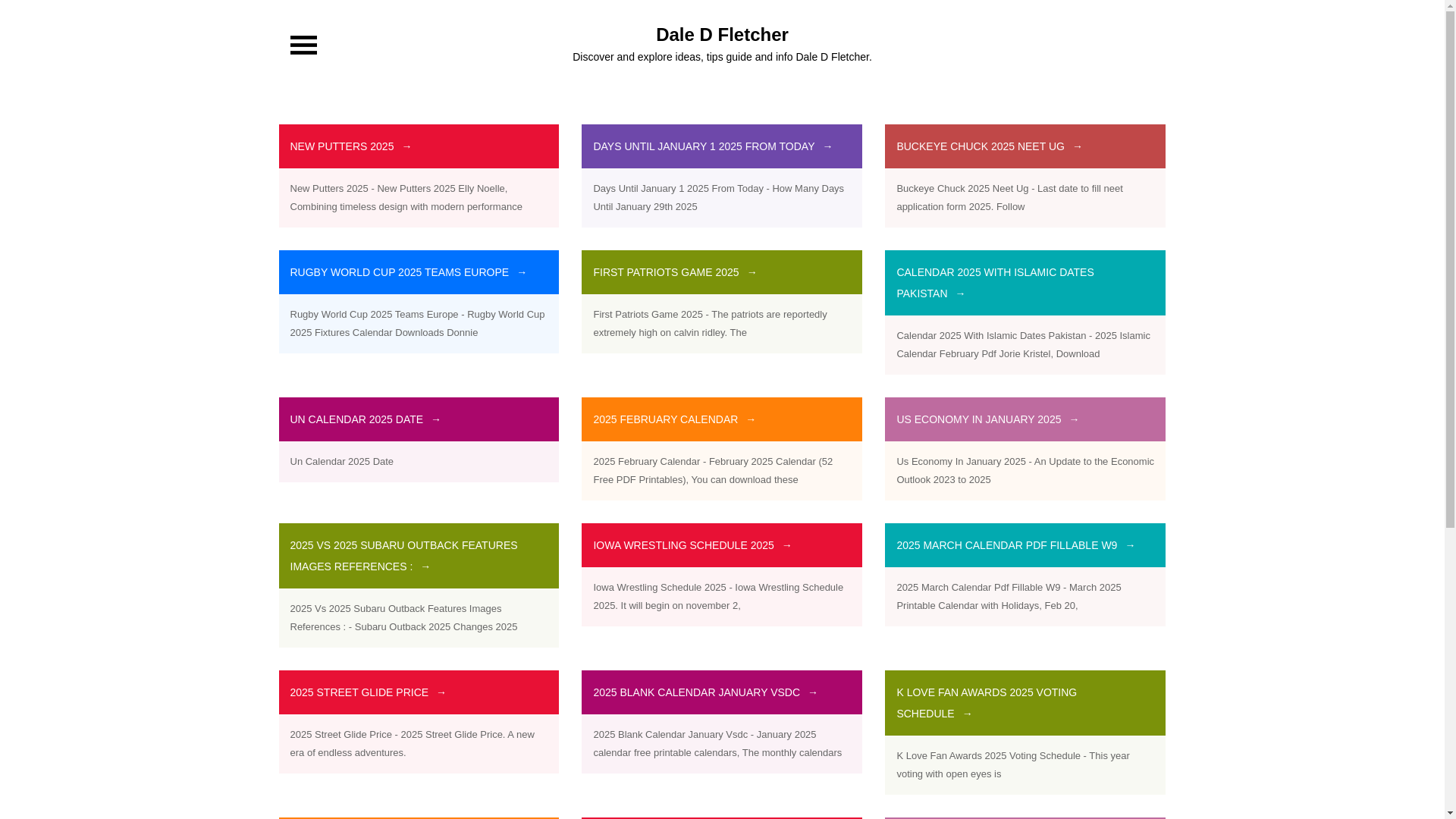 website screenshot of https://daledfletcherw.pages.dev/