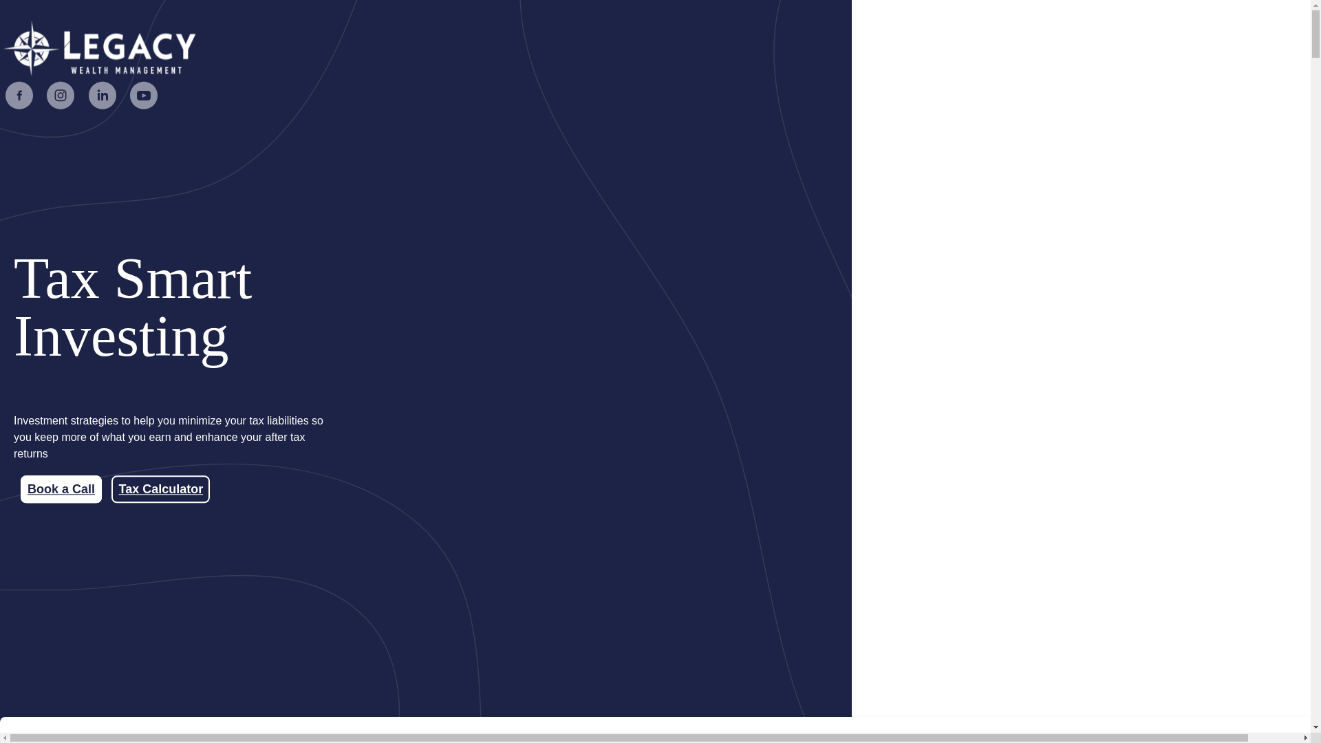 website screenshot of https://alllegacytaxsmart.com/