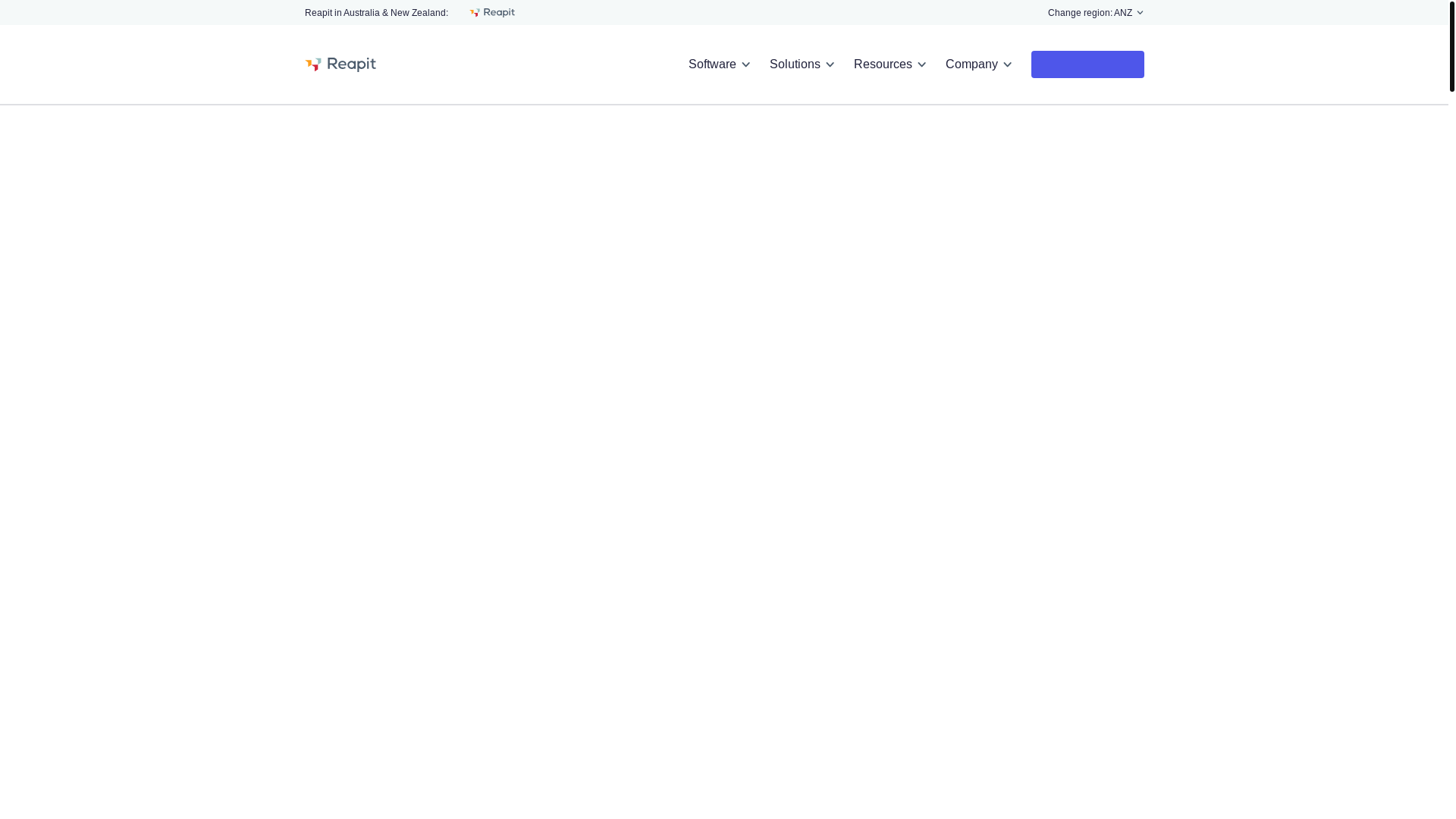 website screenshot of https://www.reapit.com.au/