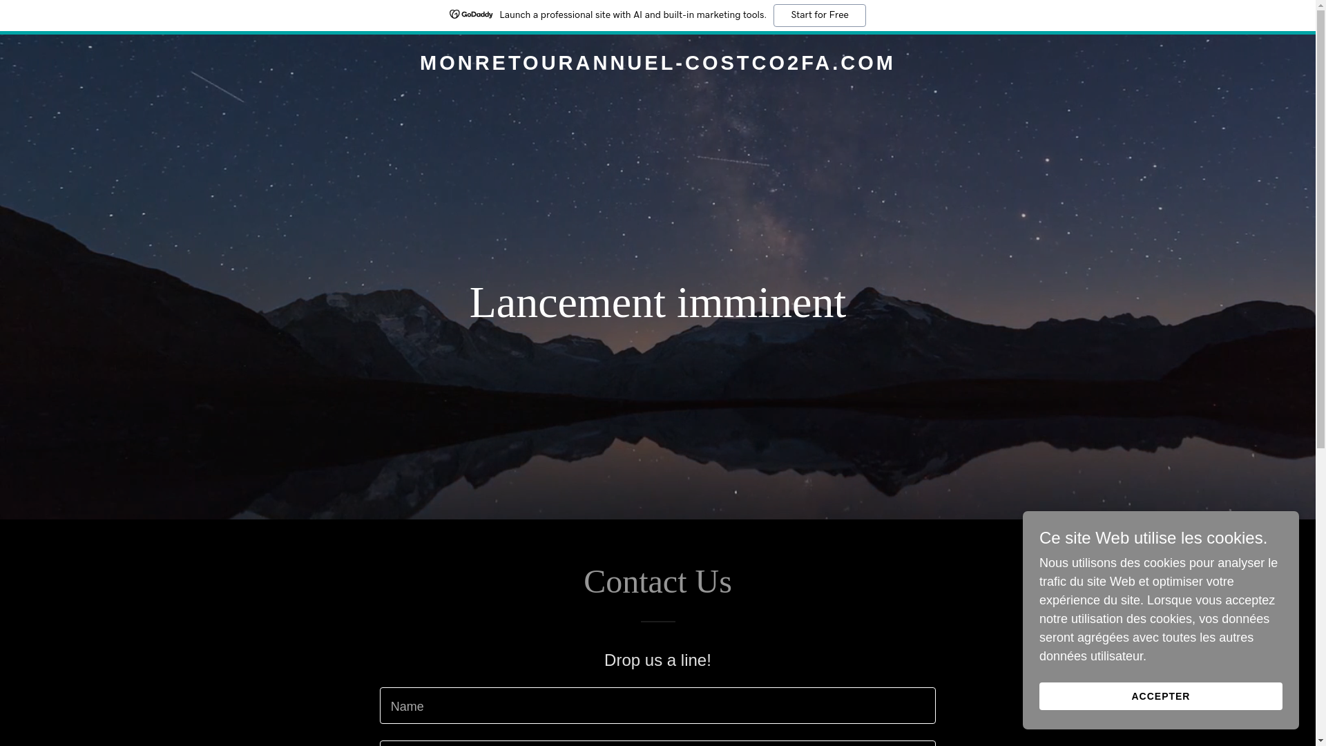 website screenshot of https://monretourannuel-costco2fa.com/