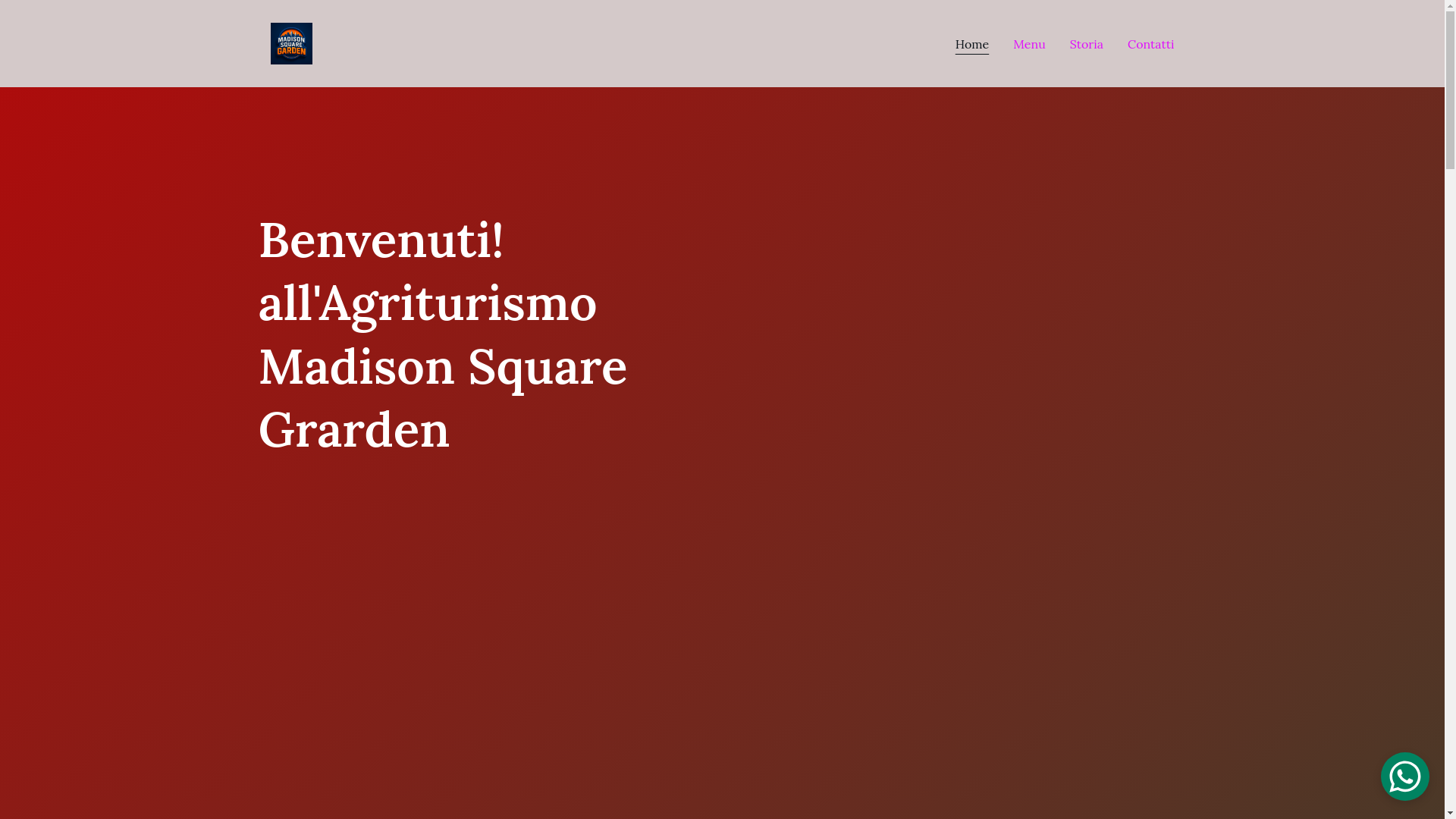website screenshot of https://madisonevents.it/