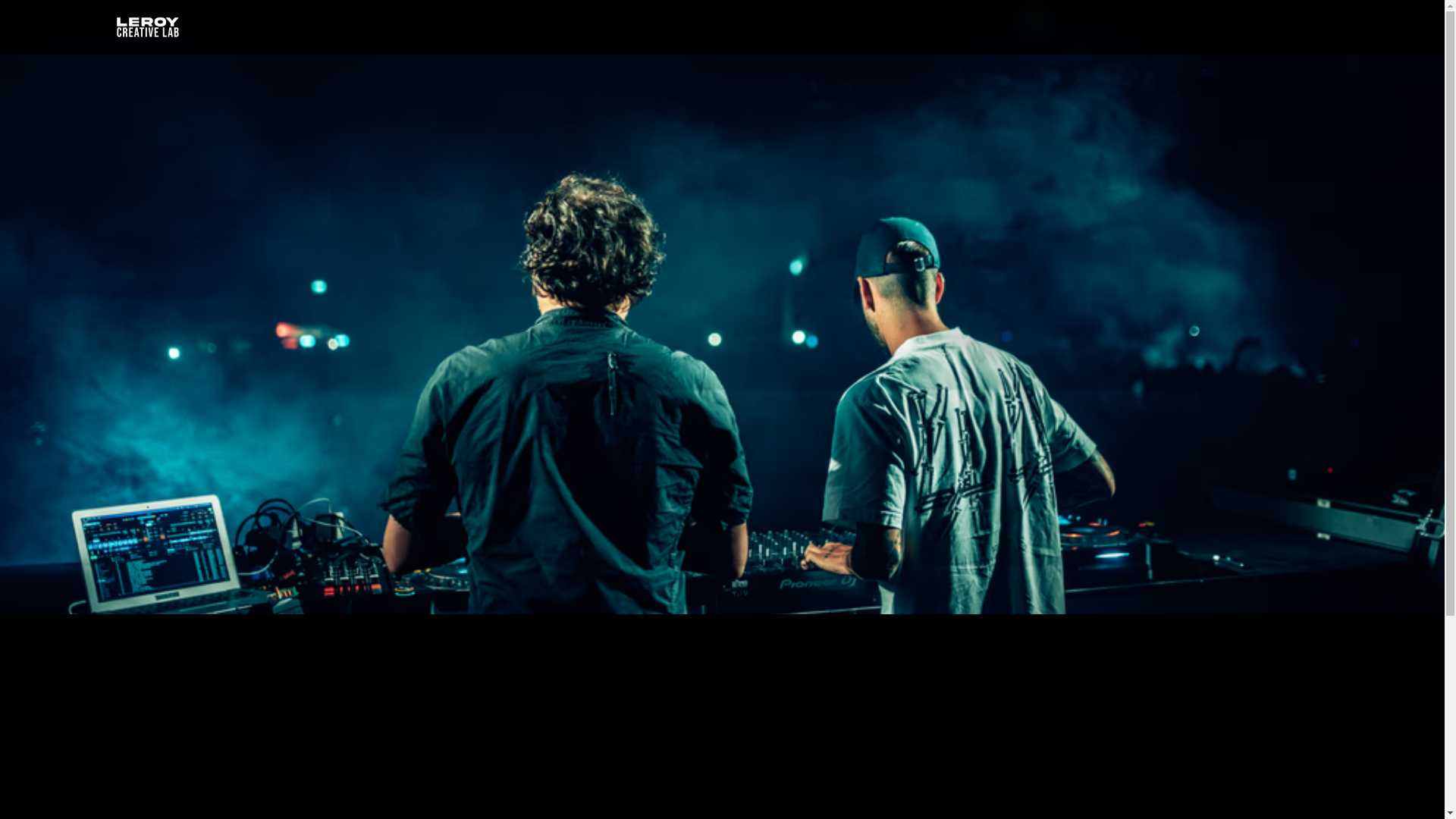 website screenshot of https://leroy-creative-lab.com/