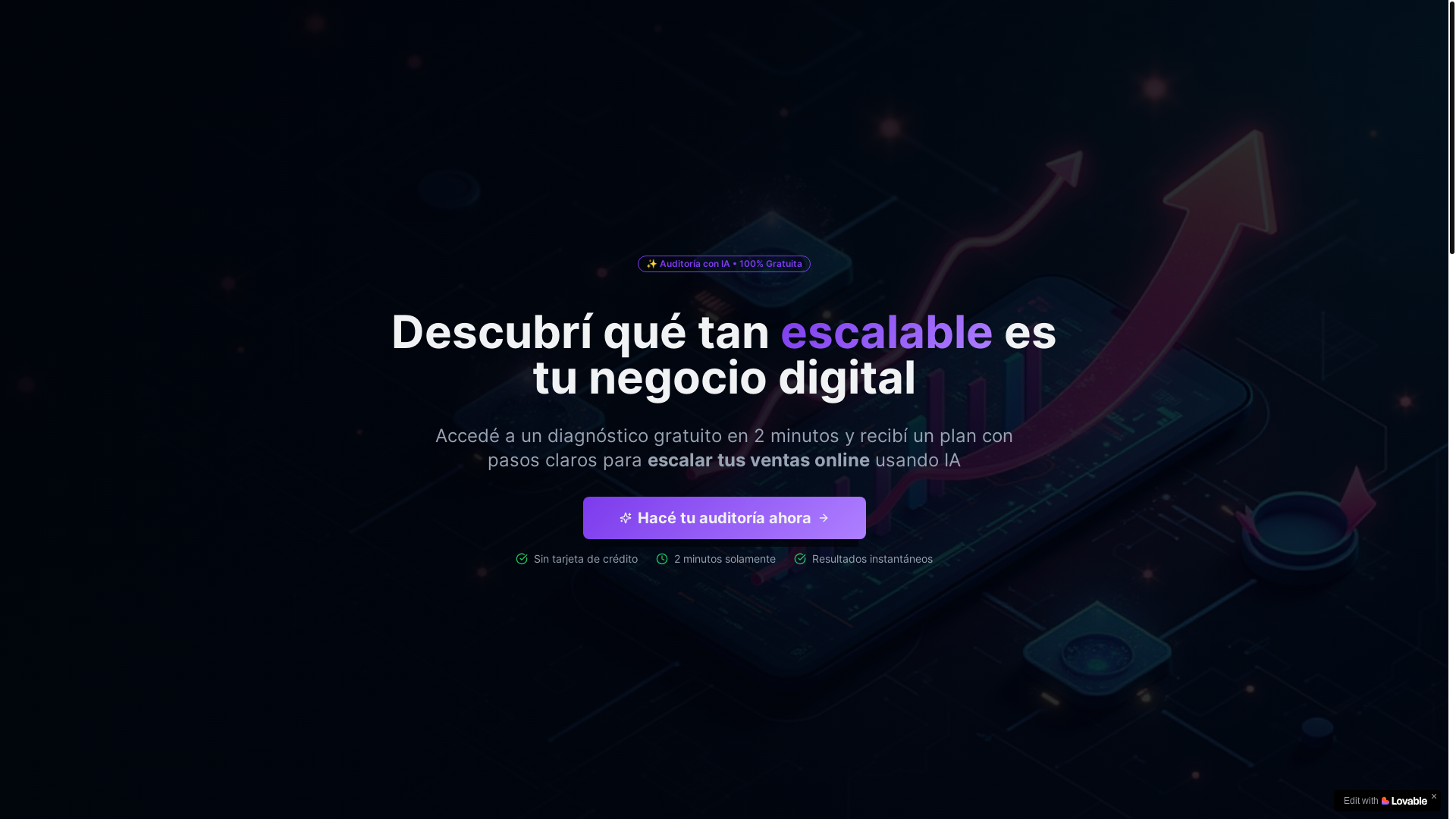 website screenshot of https://puedoescalar.com/