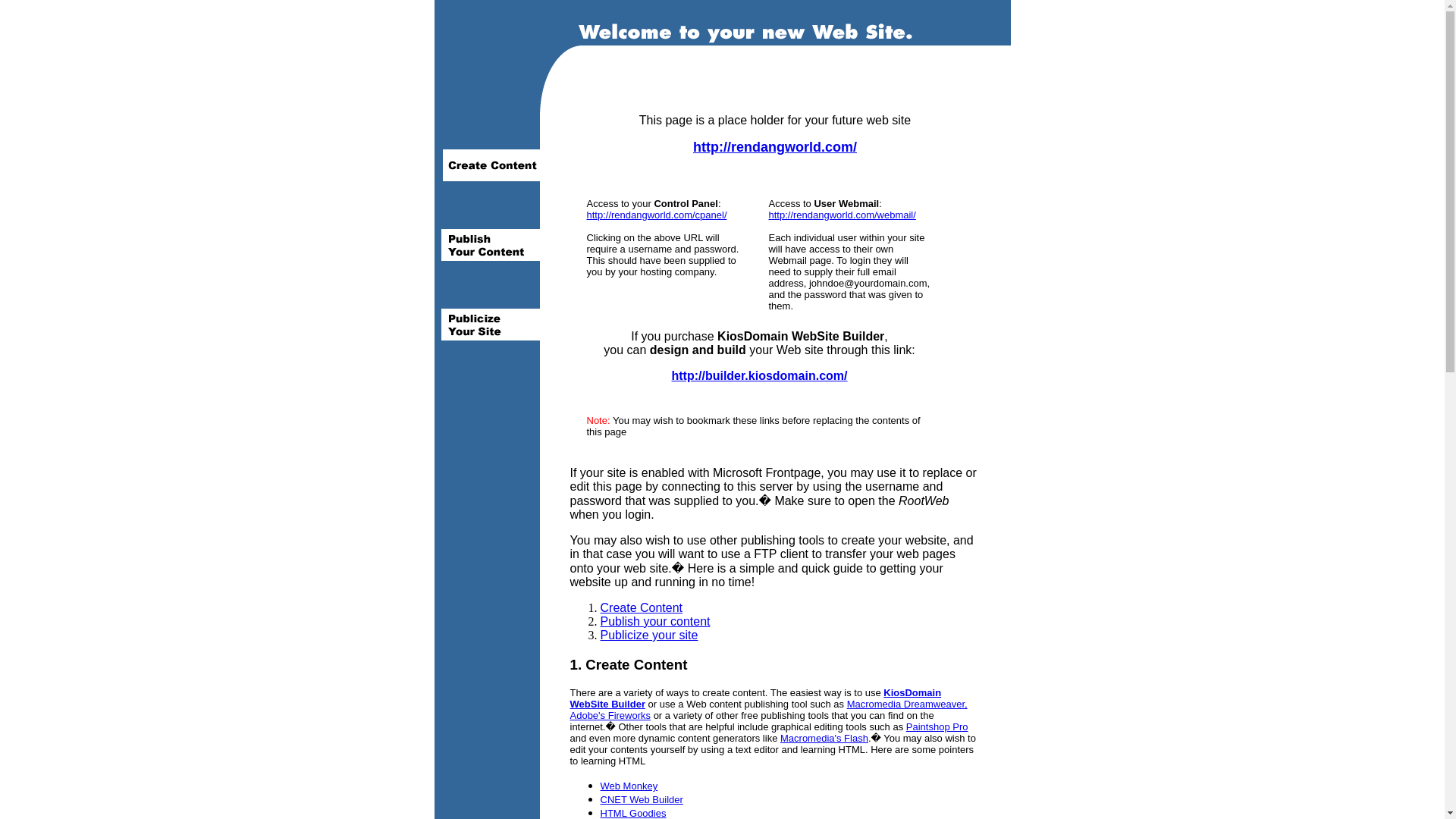 website screenshot of https://rendangworld.com/