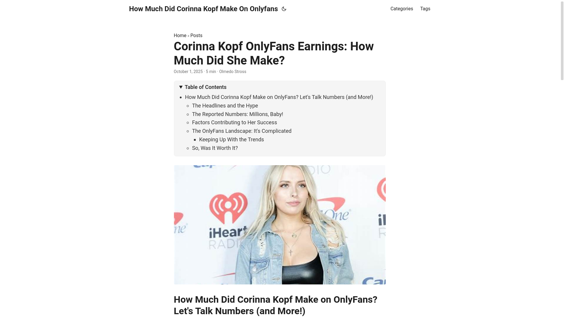 website screenshot of https://how-much-did-corinna-kopf-make-on-onlyfans.pages.dev/