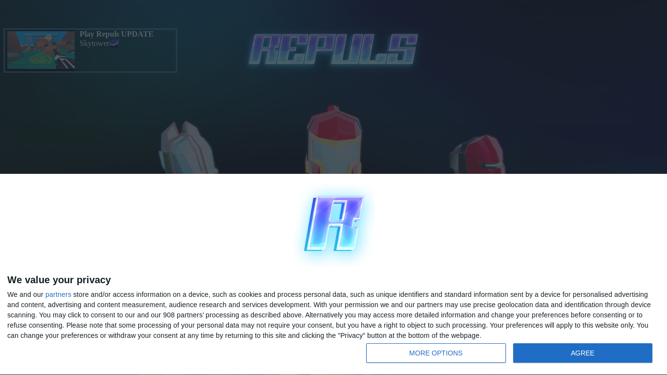 website screenshot of https://repuls.io/