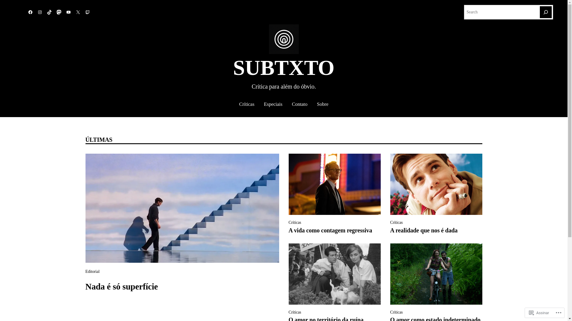 website screenshot of https://subtxto.com/