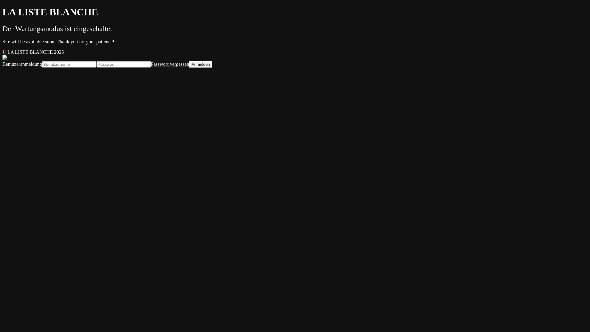 website screenshot of https://lalisteblanche.com/