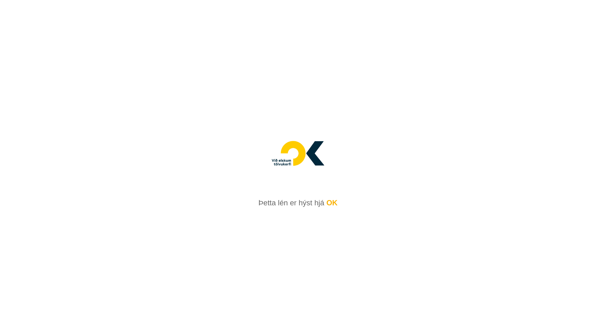 website screenshot of https://logmennhafnarfirdi.is/