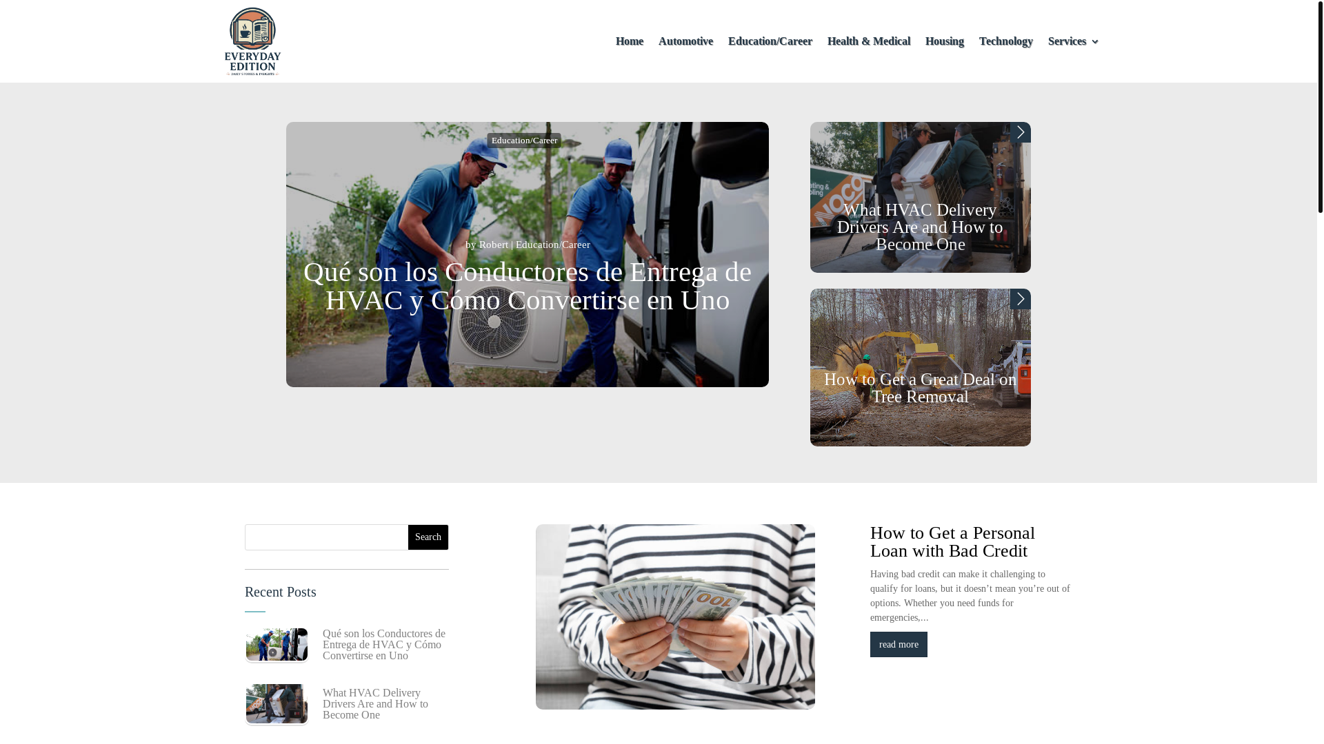 website screenshot of https://everydayedition.com/