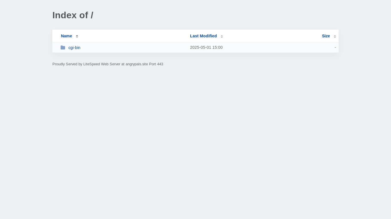 website screenshot of https://angrypals.site/