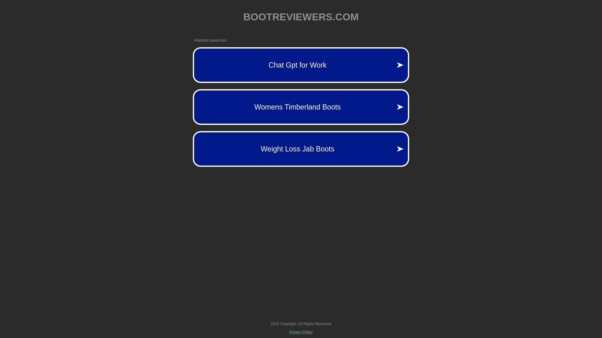 website screenshot of https://bootreviewers.com/