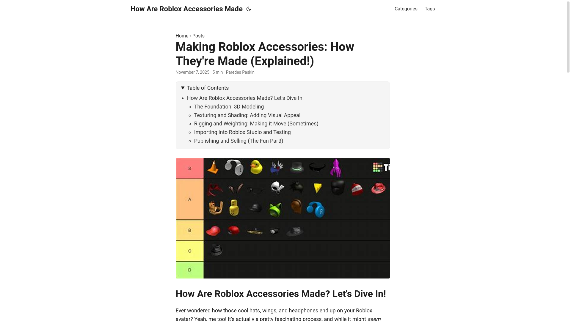 website screenshot of https://how-are-roblox-accessories-made.pages.dev/