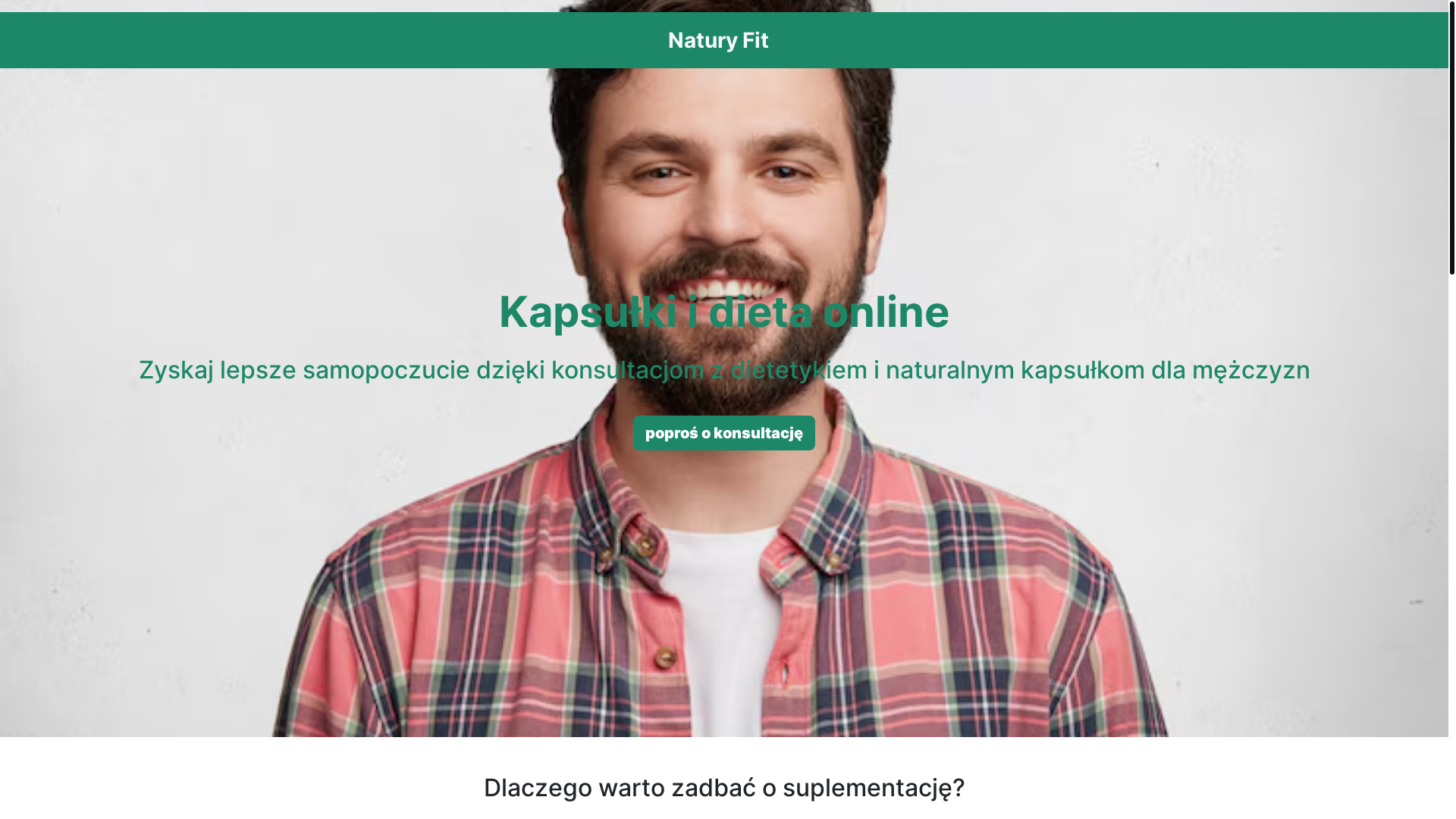 website screenshot of https://naturyfitetc.com/