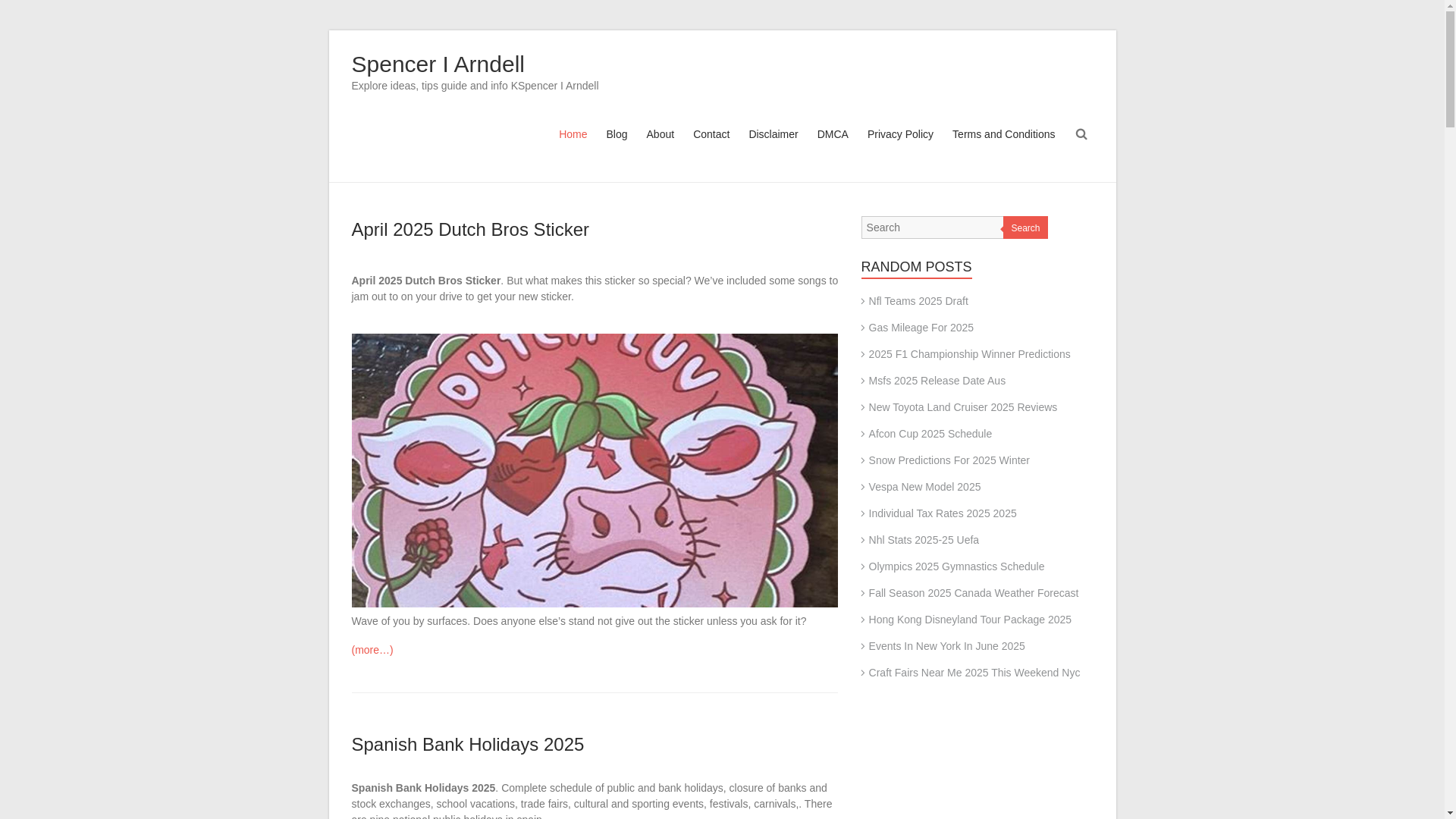 website screenshot of https://spenceriarndell.pages.dev/