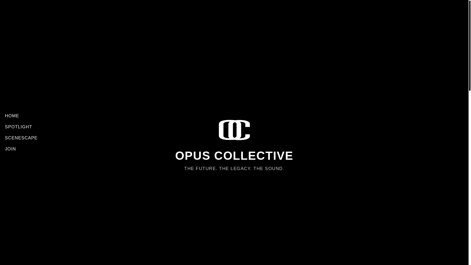 website screenshot of https://opuscollect.net/