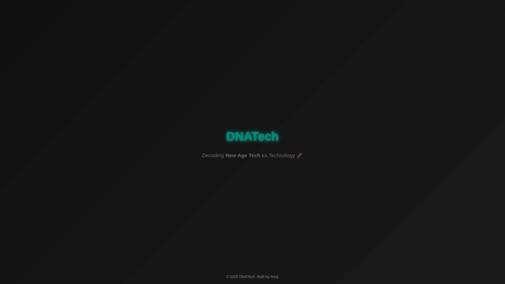website screenshot of https://dnatech.pages.dev/