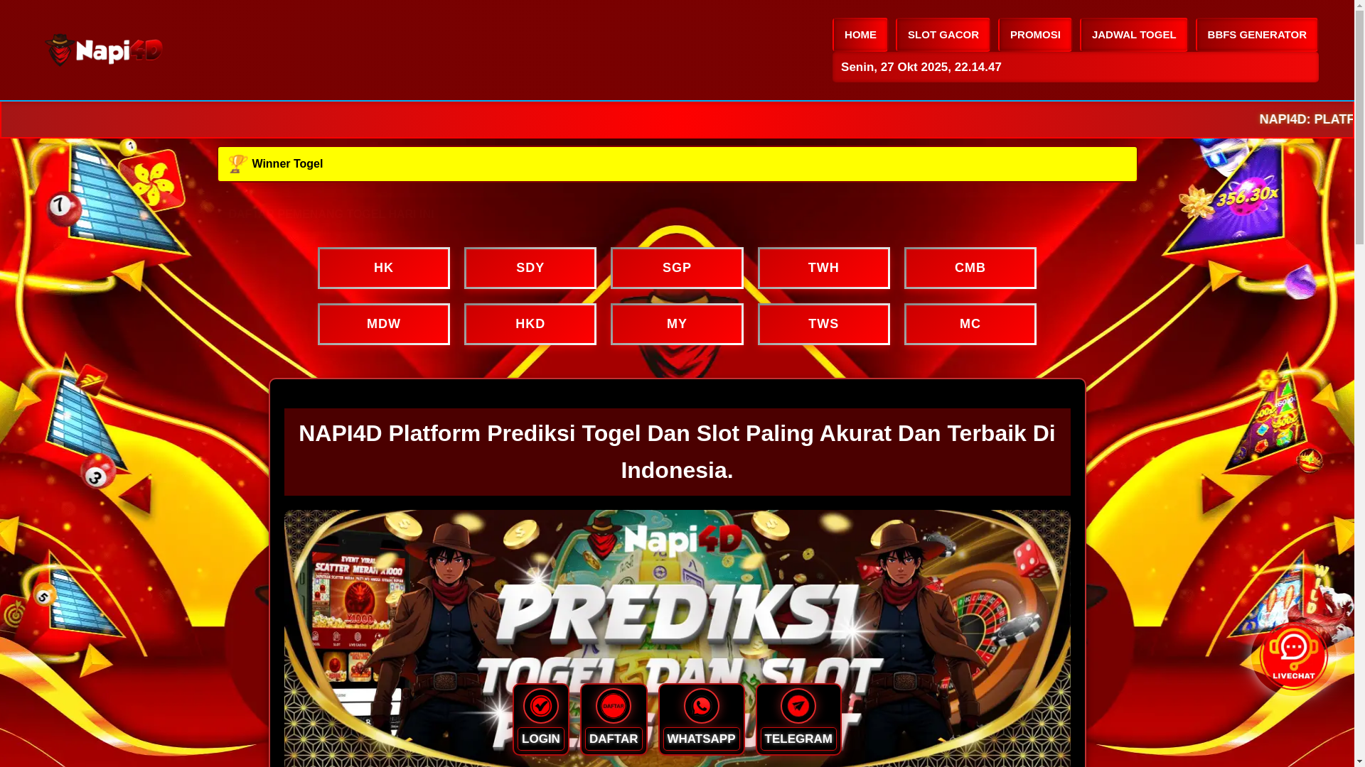website screenshot of https://napi4dprediksi.pages.dev/