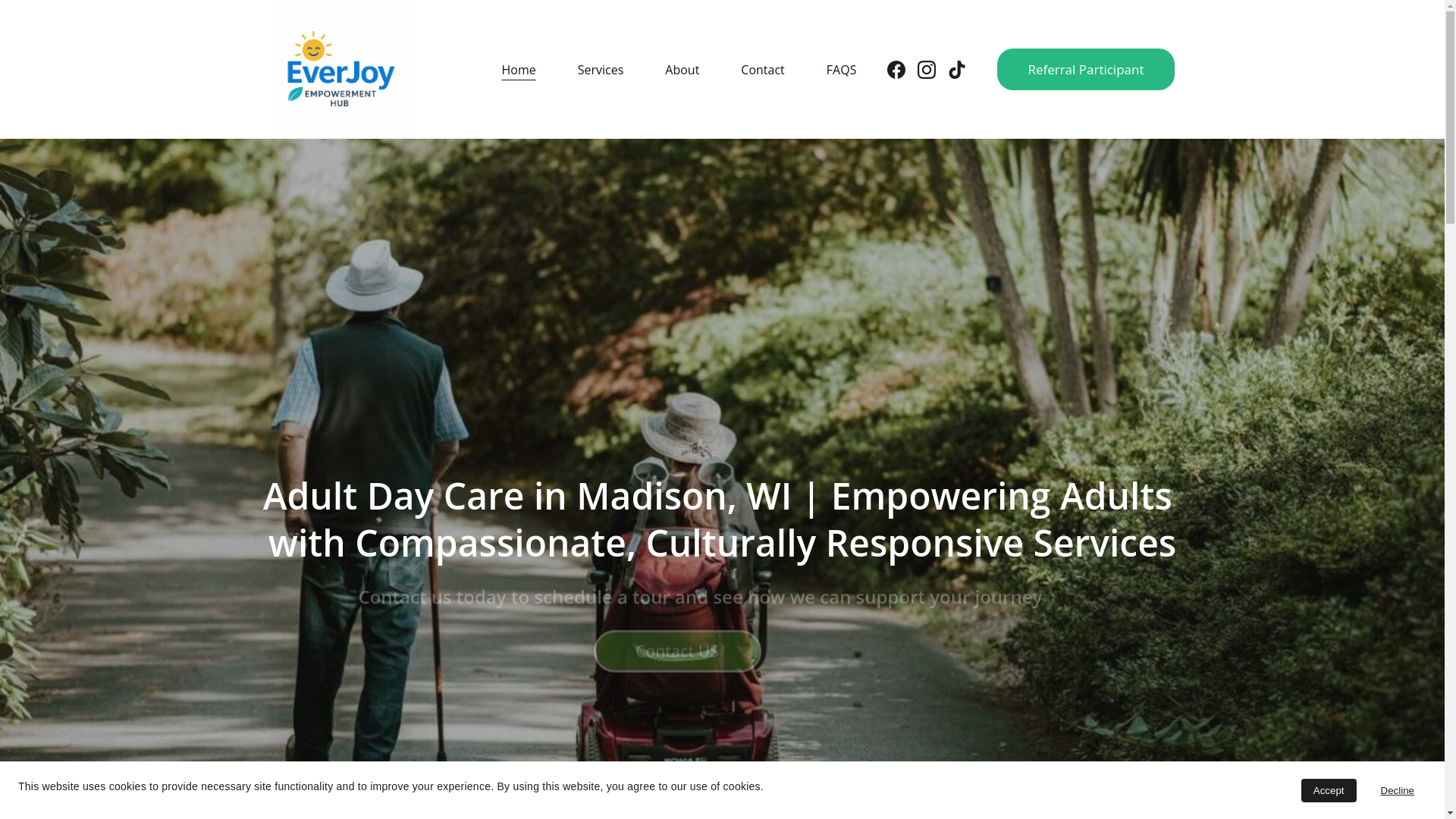 website screenshot of https://everjoyhub.com/