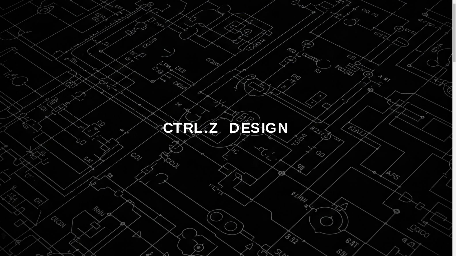 website screenshot of https://ctrlzdesign.com