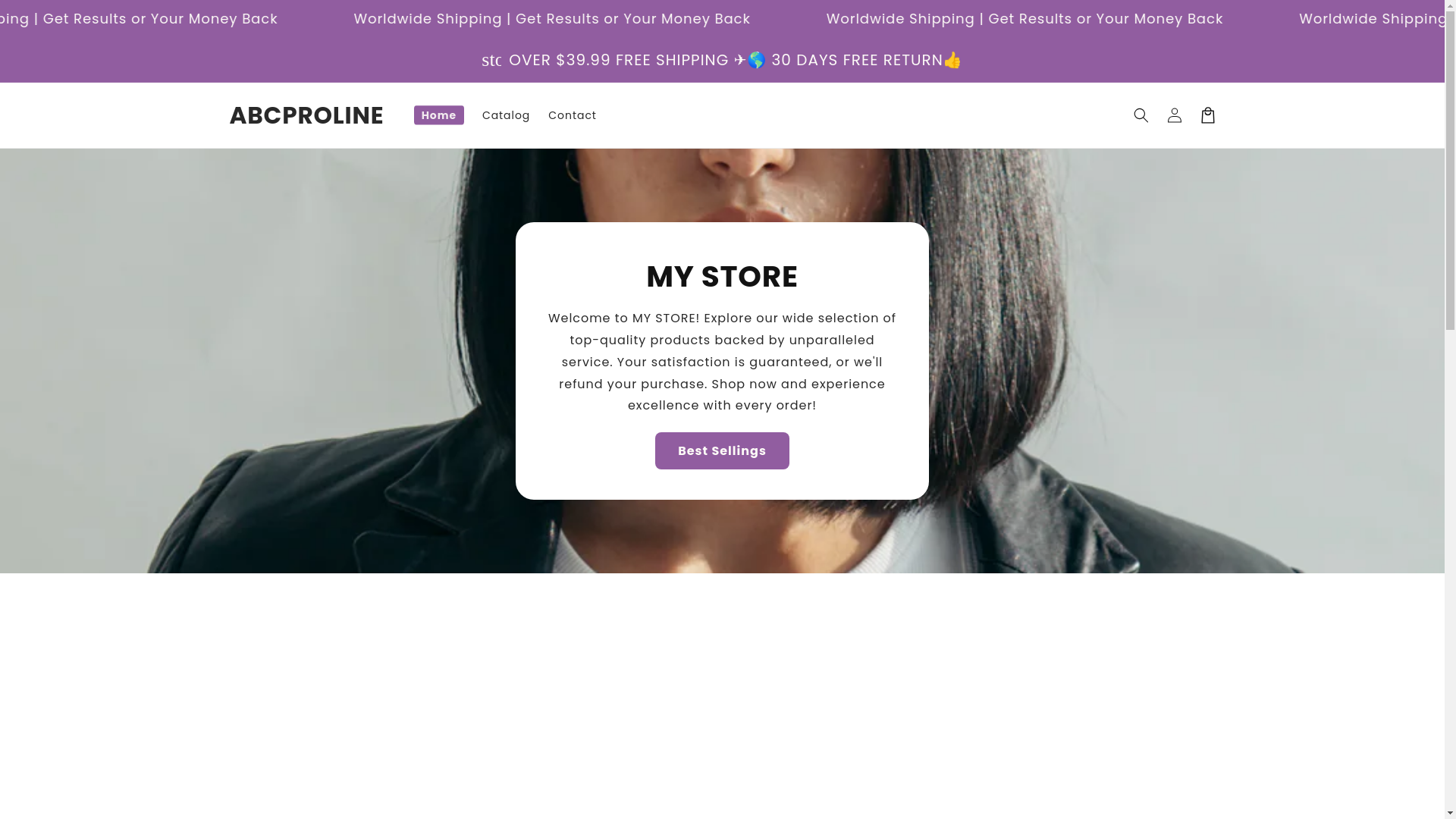 website screenshot of https://abcproline.com/