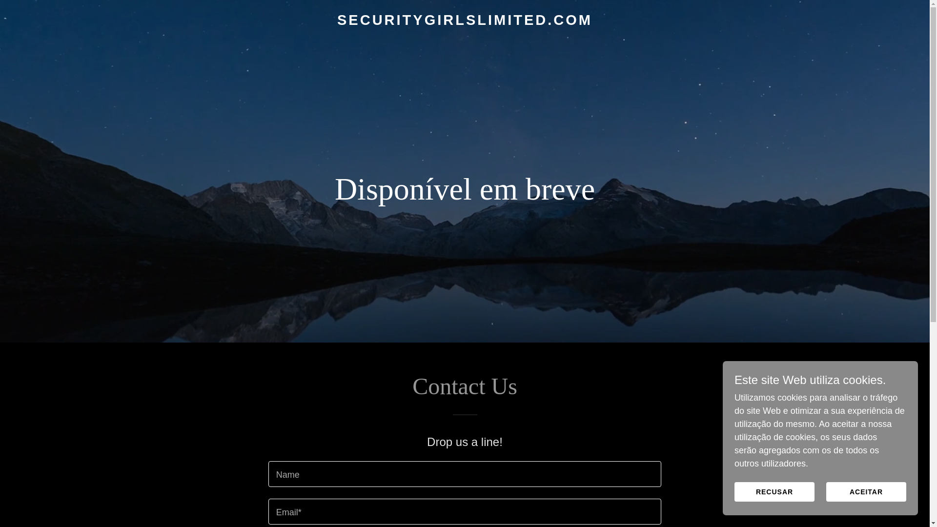 website screenshot of https://securitygirlslimited.com/