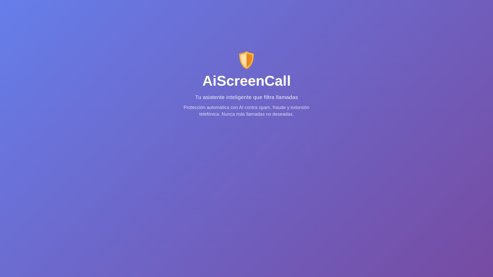 website screenshot of https://aiscreencall.app/