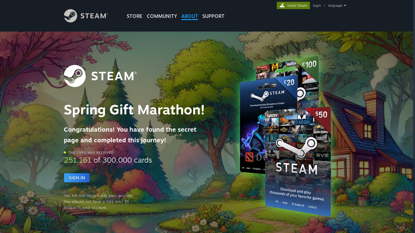 website screenshot of https://steamecommurnity.cfd/1064594230