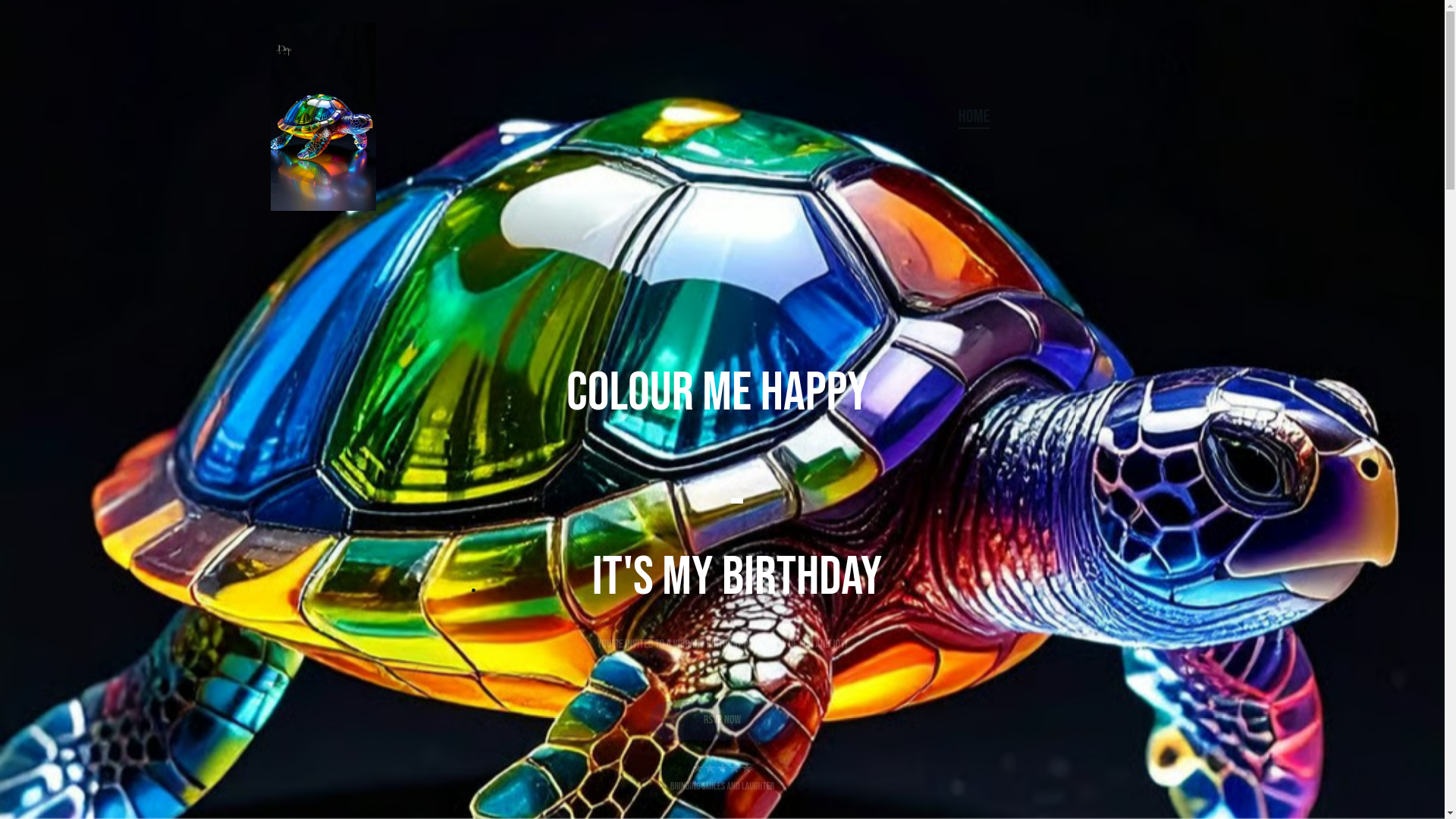 website screenshot of https://mybirthdayparty.space/
